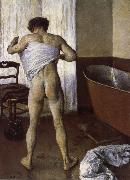 Gustave Caillebotte The man in the bath Norge oil painting reproduction